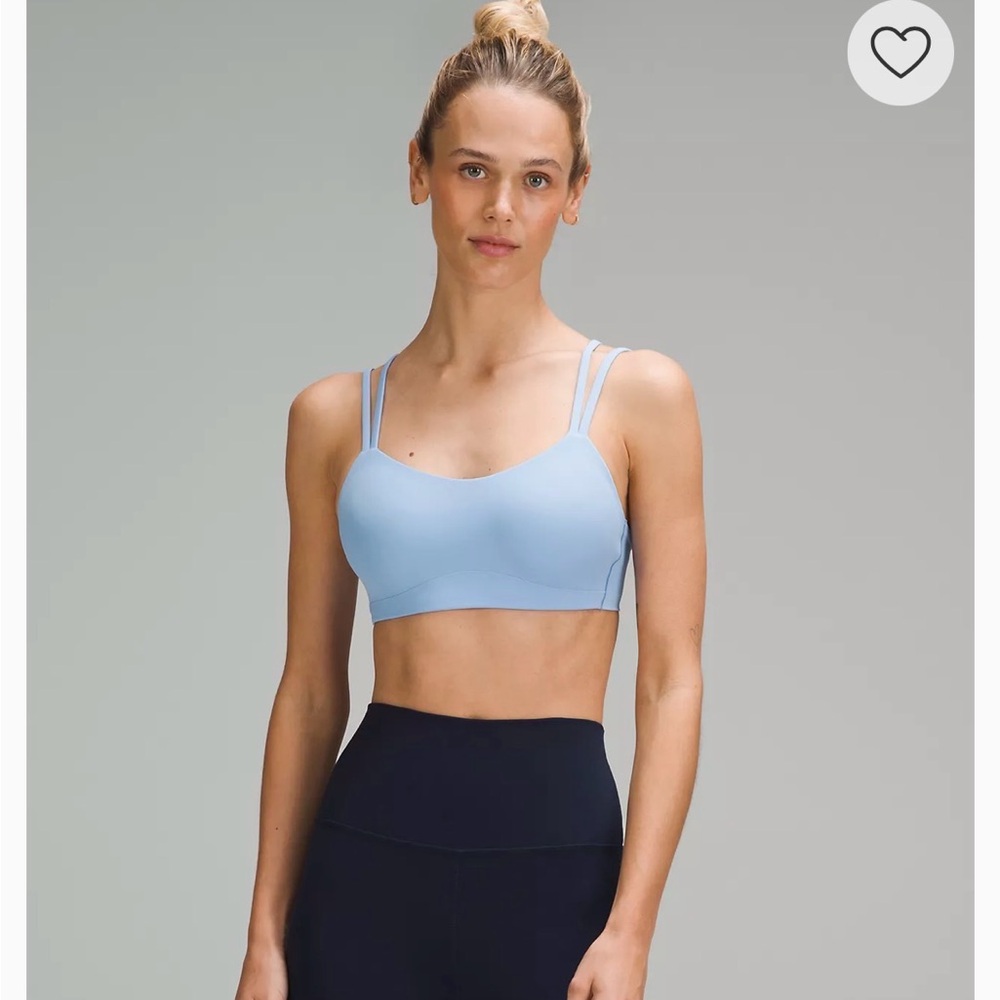 Lululemon Like a Cloud Bra, Light Support, B/C Cup, Sinatra Blue, size 12